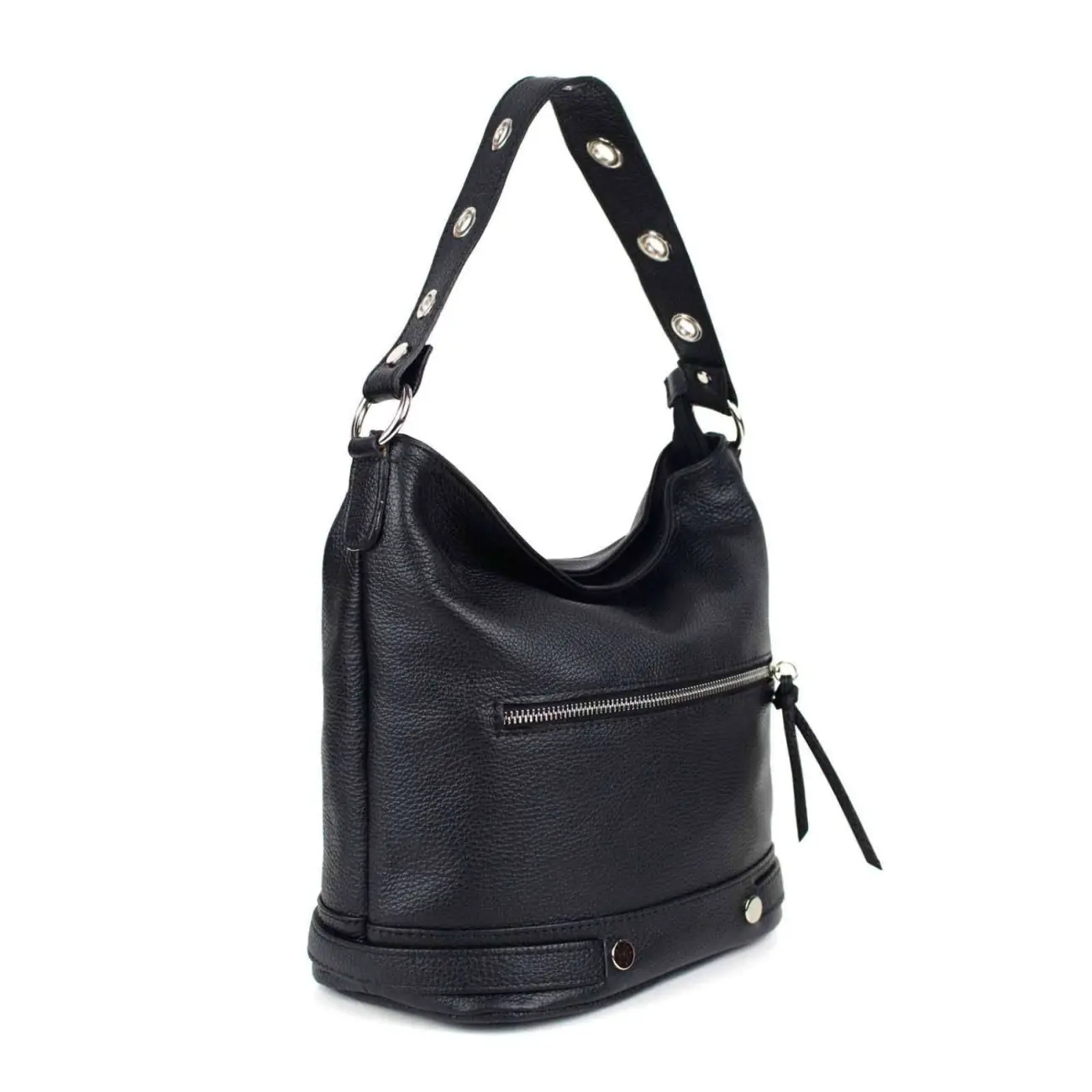 OBC Made in Italy DAMEN LEDER TASCHE SHOPPER Schultertasche City HOBO Bag Cross-Over Flash Sale