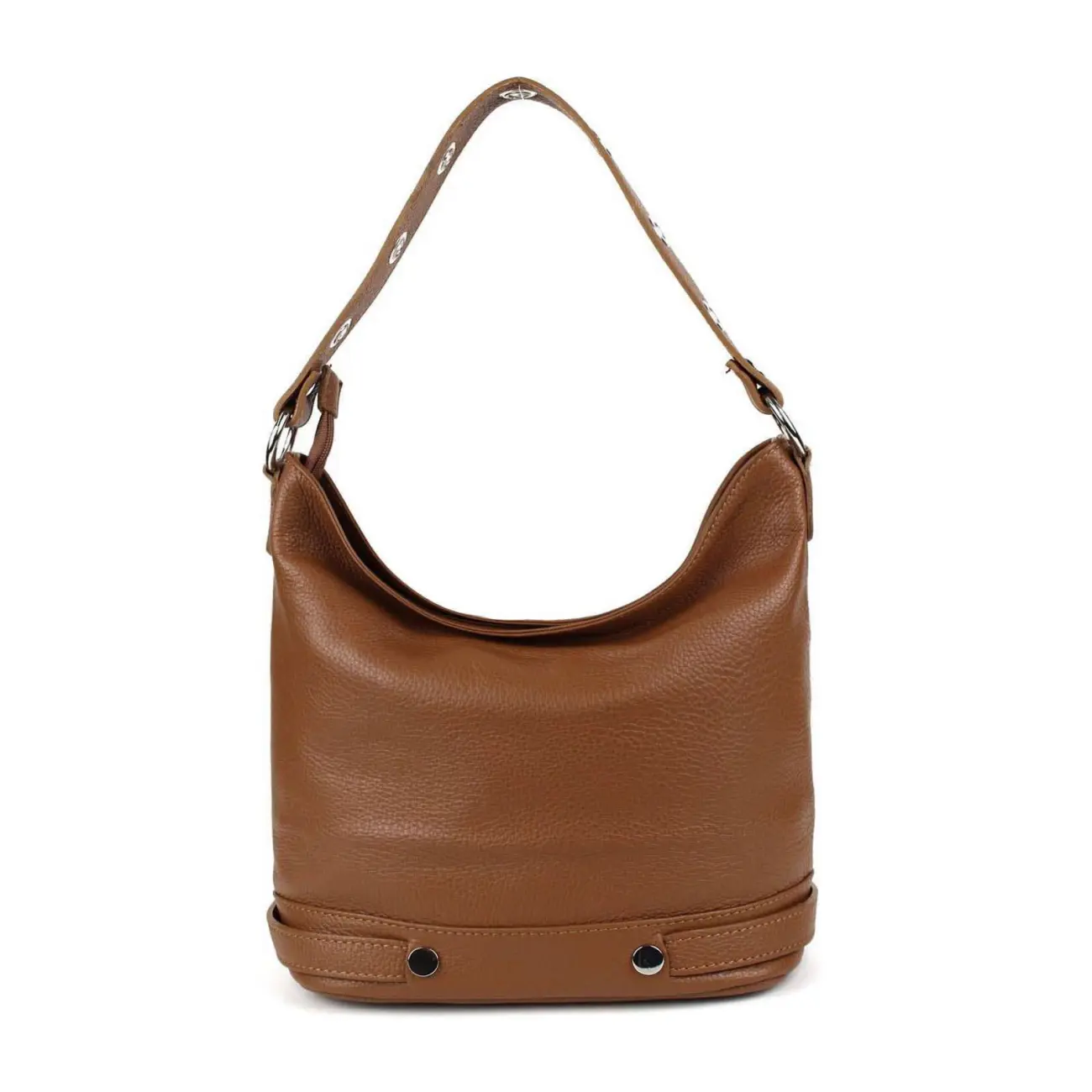 OBC Made in Italy DAMEN LEDER TASCHE SHOPPER Schultertasche City HOBO Bag Cross-Over Flash Sale