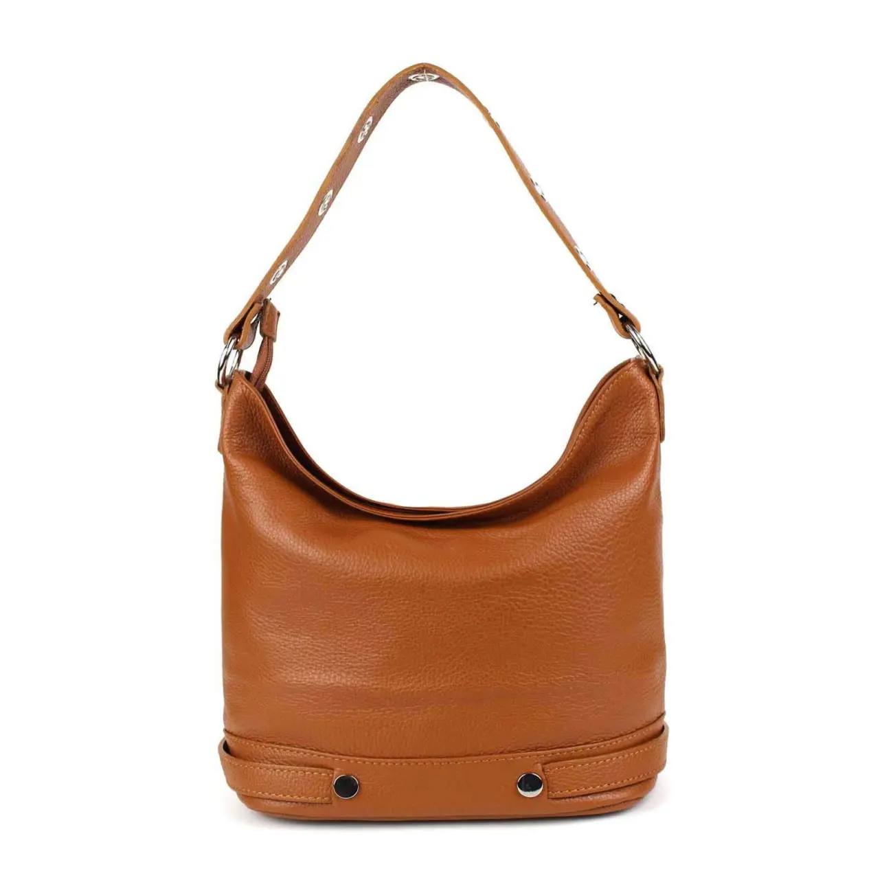 OBC Made in Italy DAMEN LEDER TASCHE SHOPPER Schultertasche City HOBO Bag Cross-Over Flash Sale