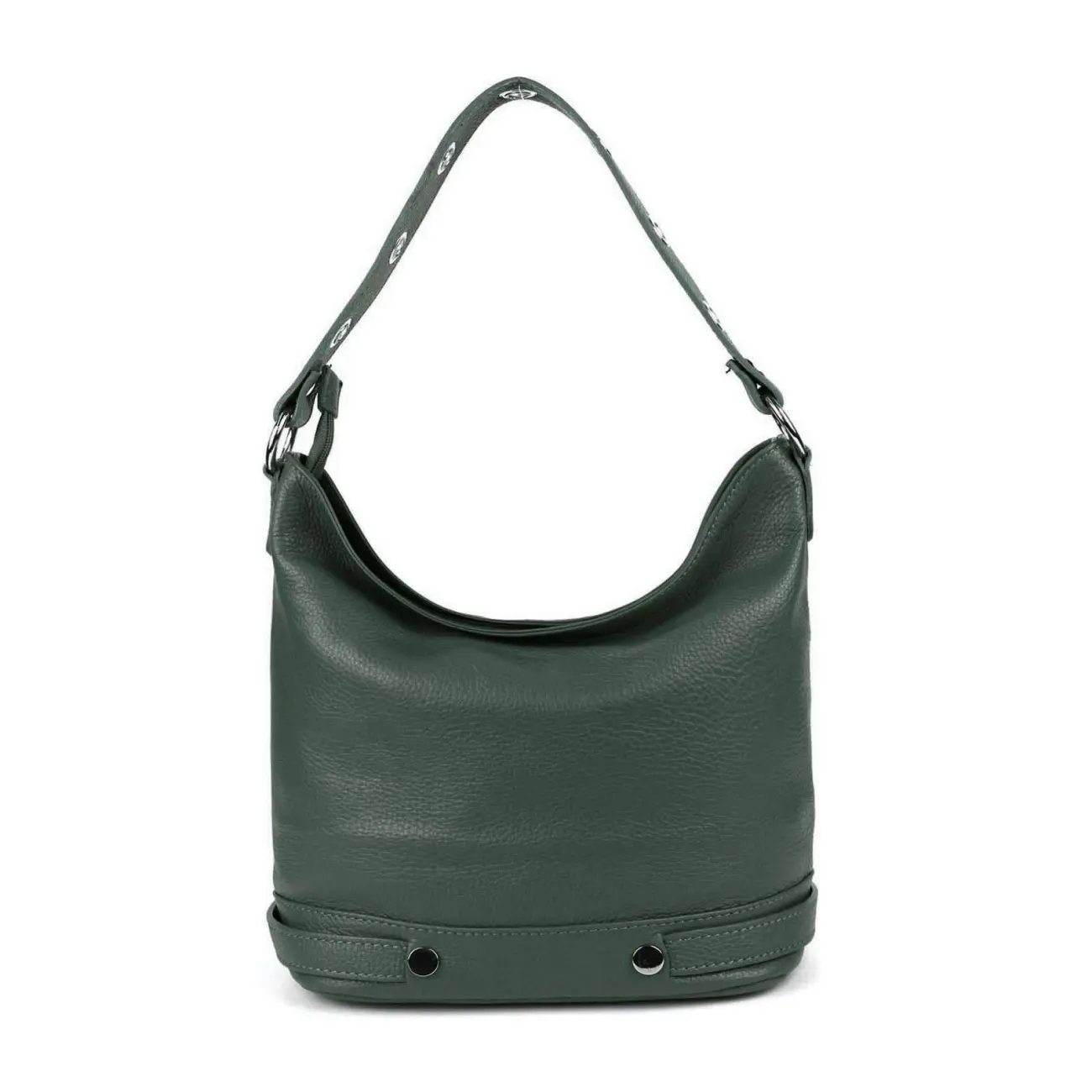 OBC Made in Italy DAMEN LEDER TASCHE SHOPPER Schultertasche City HOBO Bag Cross-Over Flash Sale