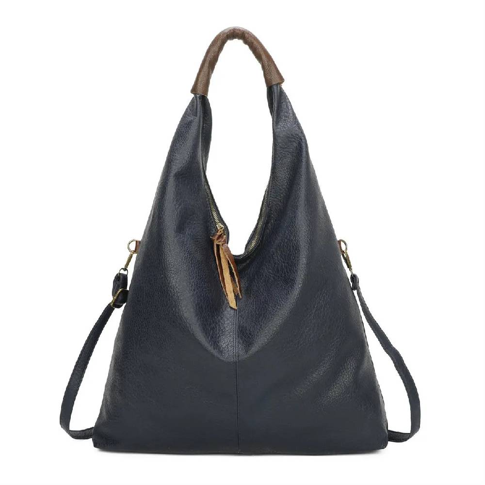 XXL Damen Tasche Shopper Schultertasche Handtasche Umhängetasche Freizeittasche Leder Optik Beuteltasche Black Friday