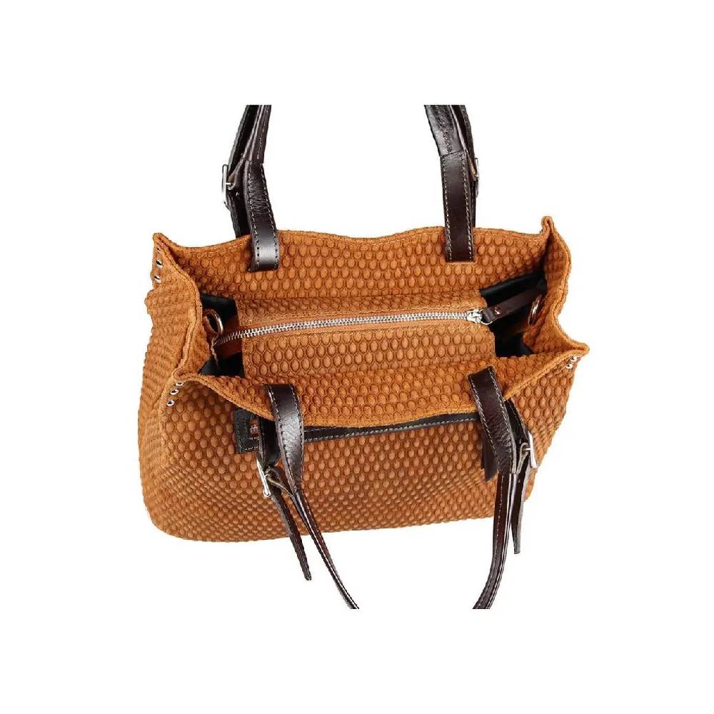 Ital LEDER TASCHE HANDTASCHE Henkeltasche Ledertasche Hobo-Bag Beuteltasche Schultertasche CrossOver Bowlingbag Weihnachtsangebot