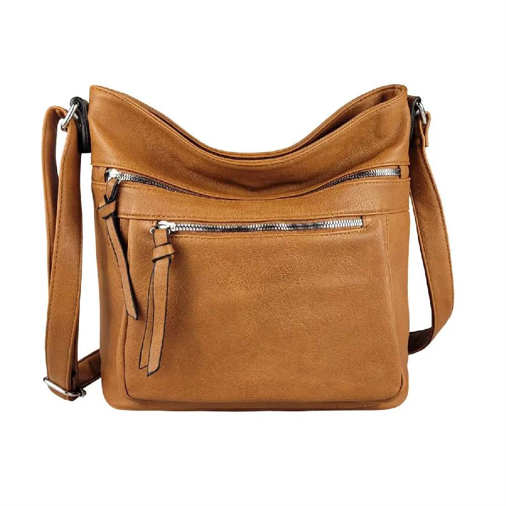 OBC DAMEN TASCHE Schultertasche Shopper Umhängetasche CrossOver Crossbody Henkeltasche Beuteltasche Handtasche Hobo Bag Reise Kunst-Leder Lagerräumung
