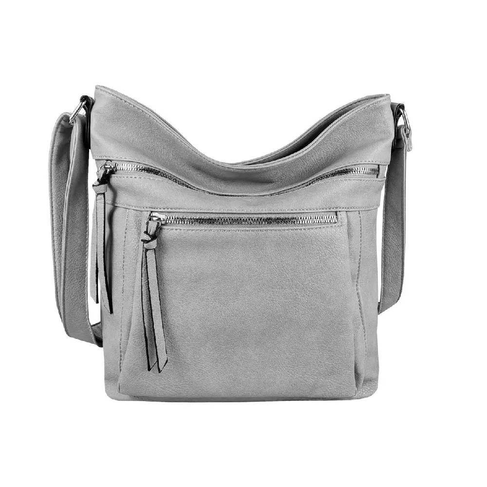 OBC DAMEN TASCHE Schultertasche Shopper Umhängetasche CrossOver Crossbody Henkeltasche Beuteltasche Handtasche Hobo Bag Reise Kunst-Leder Lagerräumung