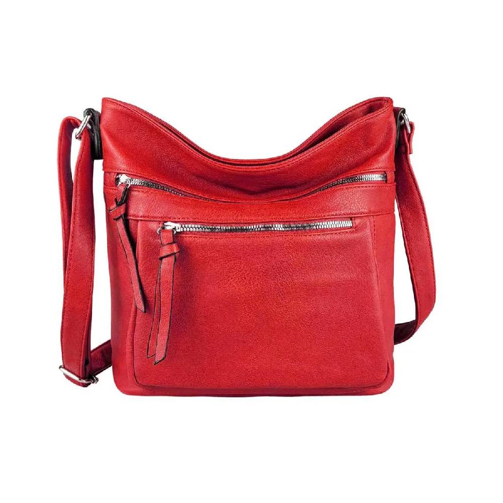 OBC DAMEN TASCHE Schultertasche Shopper Umhängetasche CrossOver Crossbody Henkeltasche Beuteltasche Handtasche Hobo Bag Reise Kunst-Leder Lagerräumung