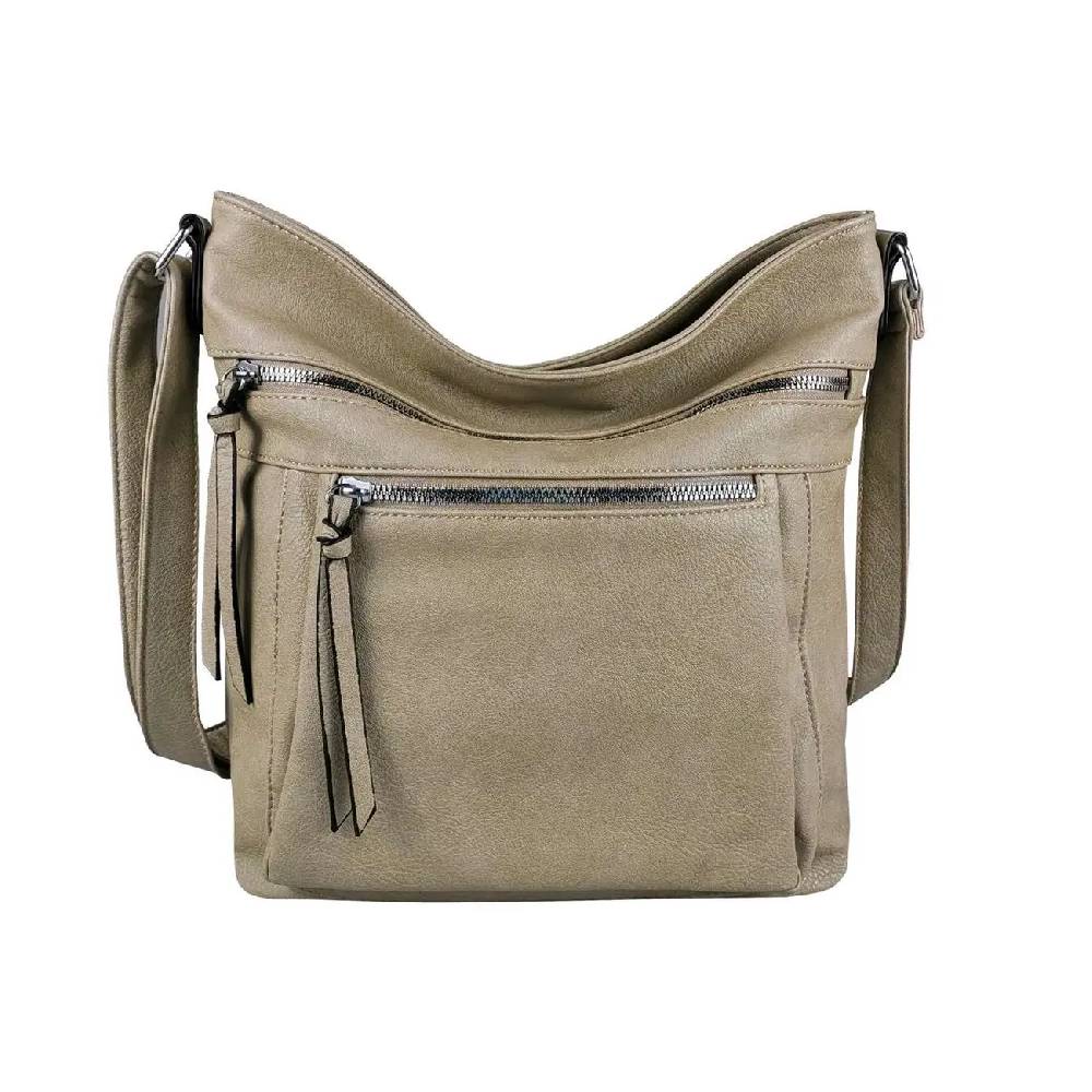 OBC DAMEN TASCHE Schultertasche Shopper Umhängetasche CrossOver Crossbody Henkeltasche Beuteltasche Handtasche Hobo Bag Reise Kunst-Leder Lagerräumung