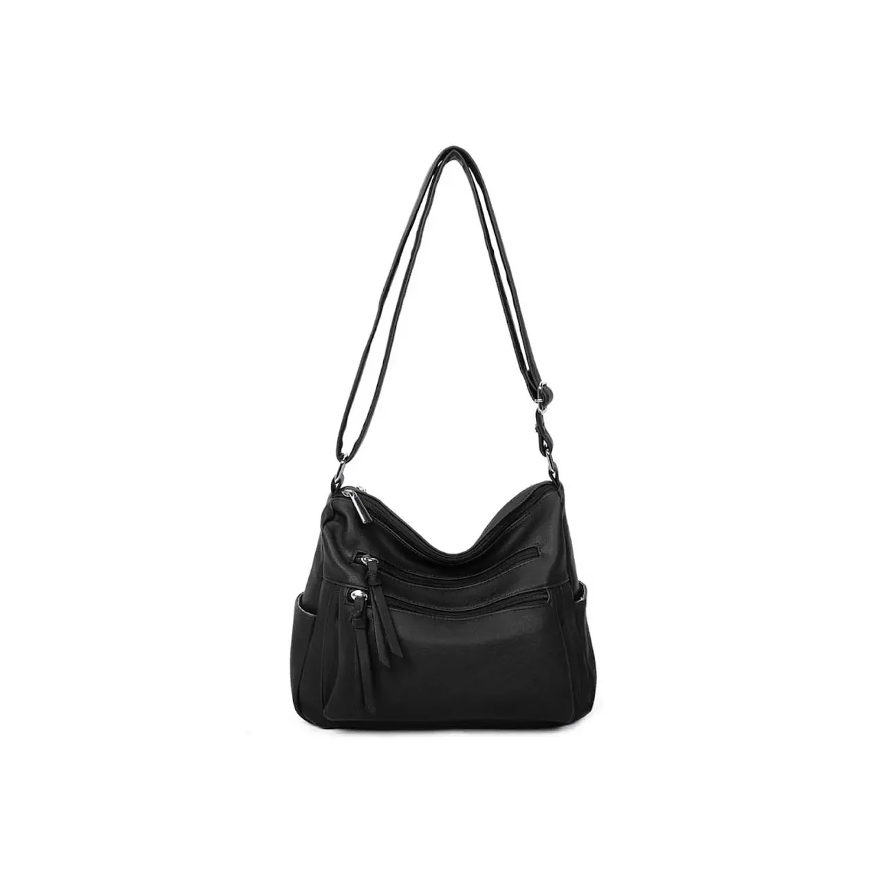 OBC DAMEN TASCHE SHOPPER Schultertasche Umhängetasche Crossbody Henkeltasche Beuteltasche CrossOver Handtasche City Bag Reise Kunst-Leder Heißer Verkauf