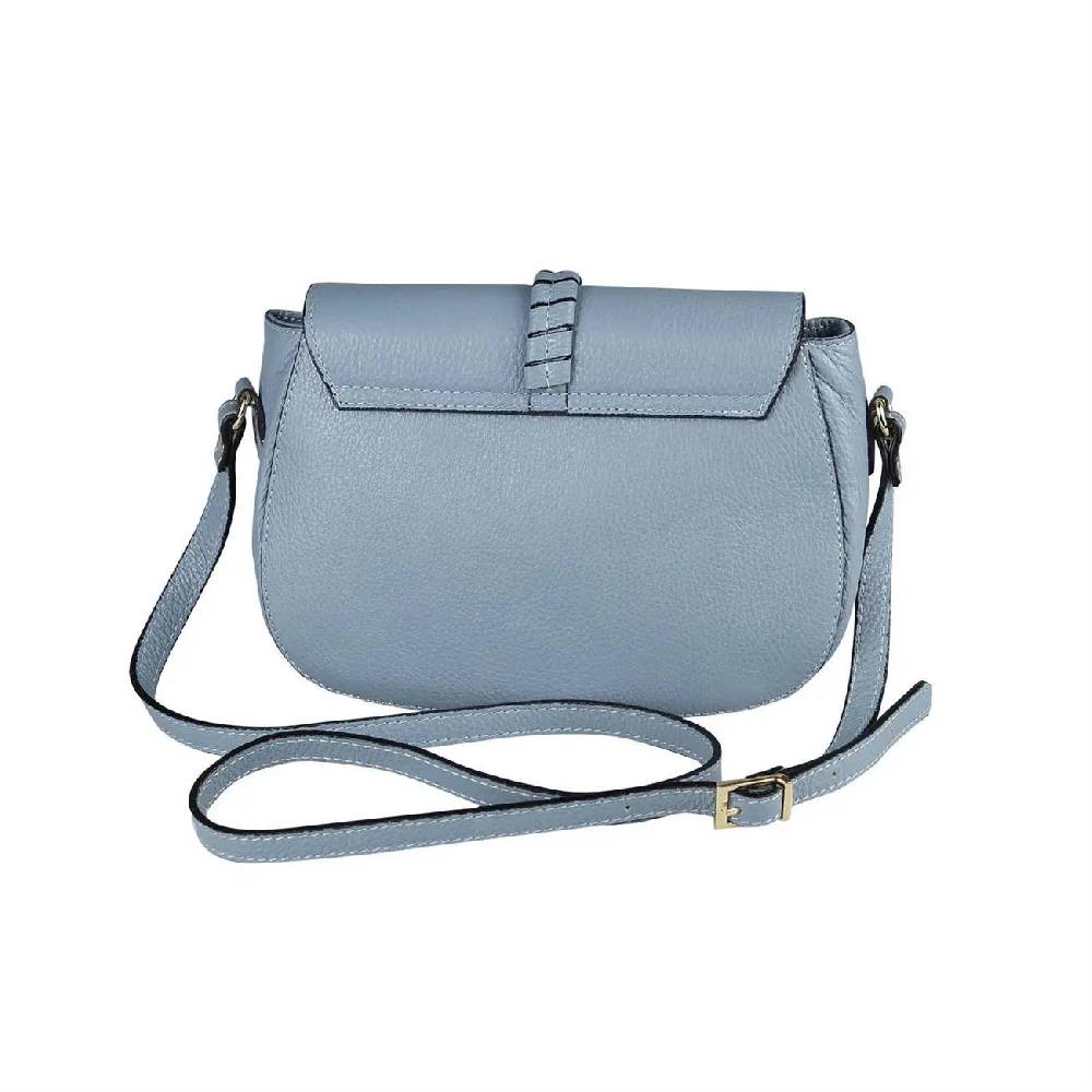 OBC MADE IN ITALY DAMEN LEDER TASCHE Schultertasche Umhängetasche Crossbody Handtasche Abendtasche Henkeltasche CrossOver Clutch Online Outlet