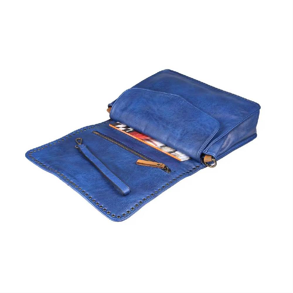 OBC DAMEN Flecht Nieten TASCHE Cross-Over Schultertasche Handtasche Umhängetasche Messenger Bag Leder Optik Saisonale Angebote