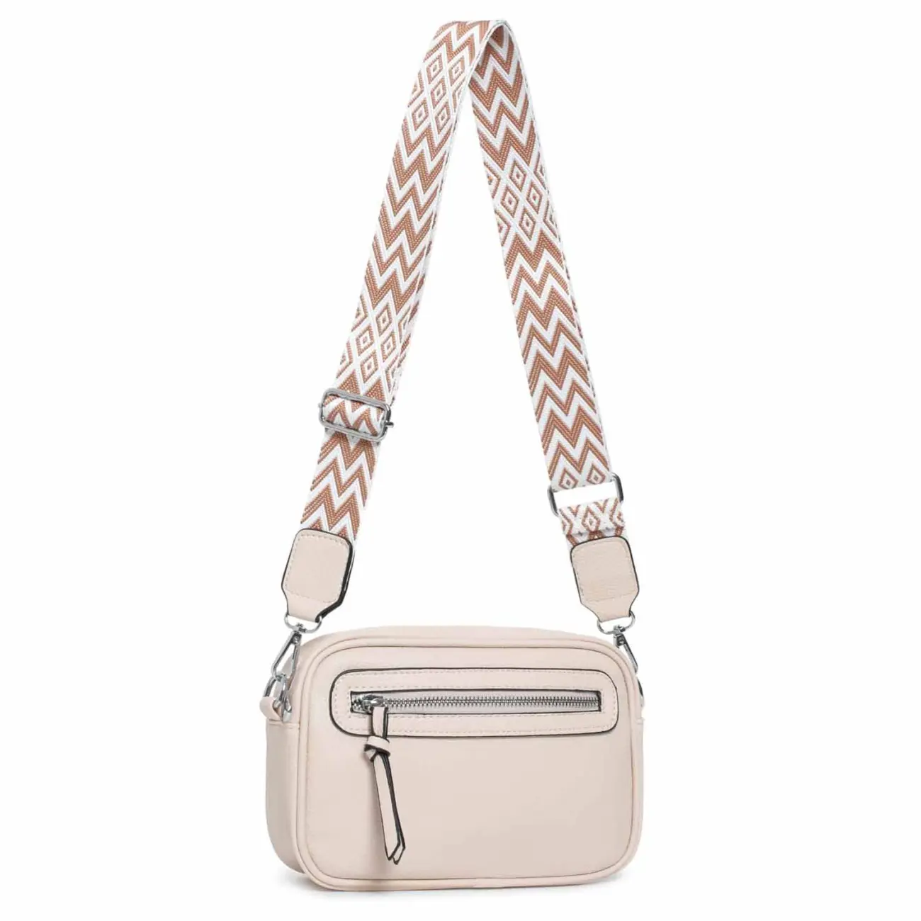 OBC Damen Tasche Umhängetasche Brusttasche Cross Over body Bag Gürteltasche Schultertasche Bauchtasche Hüfttasche Abend Freizeit Reise Leder Optik Riesige Ersparnisse