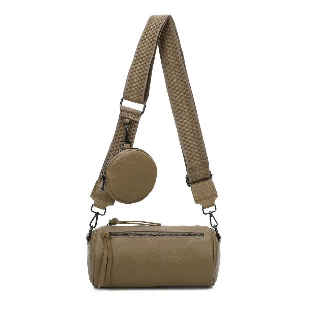 OBC Damen Zylinder Crossbody Tasche Umhängetasche Schultertasche Handtasche Gürteltasche Handytasche Bucket Bag Retro Vintage Messenger VIP-Rabatte