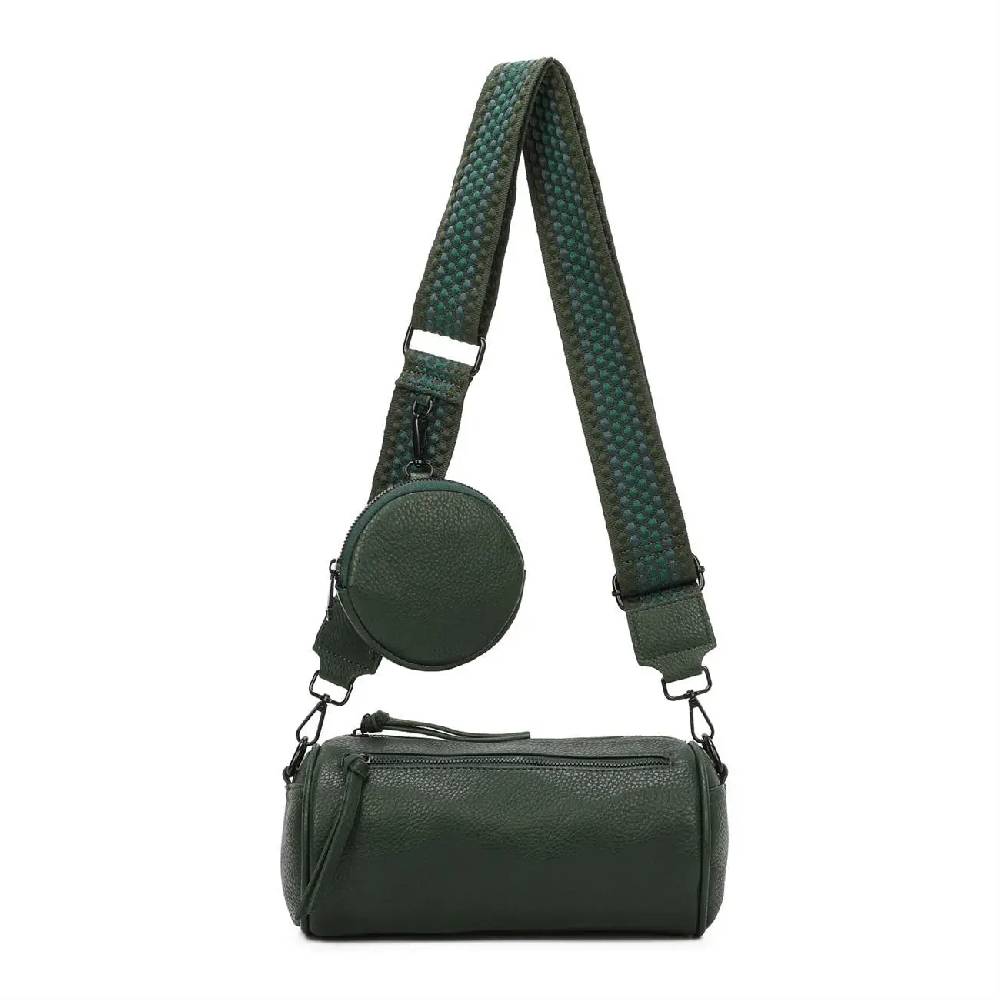 OBC Damen Zylinder Crossbody Tasche Umhängetasche Schultertasche Handtasche Gürteltasche Handytasche Bucket Bag Retro Vintage Messenger VIP-Rabatte