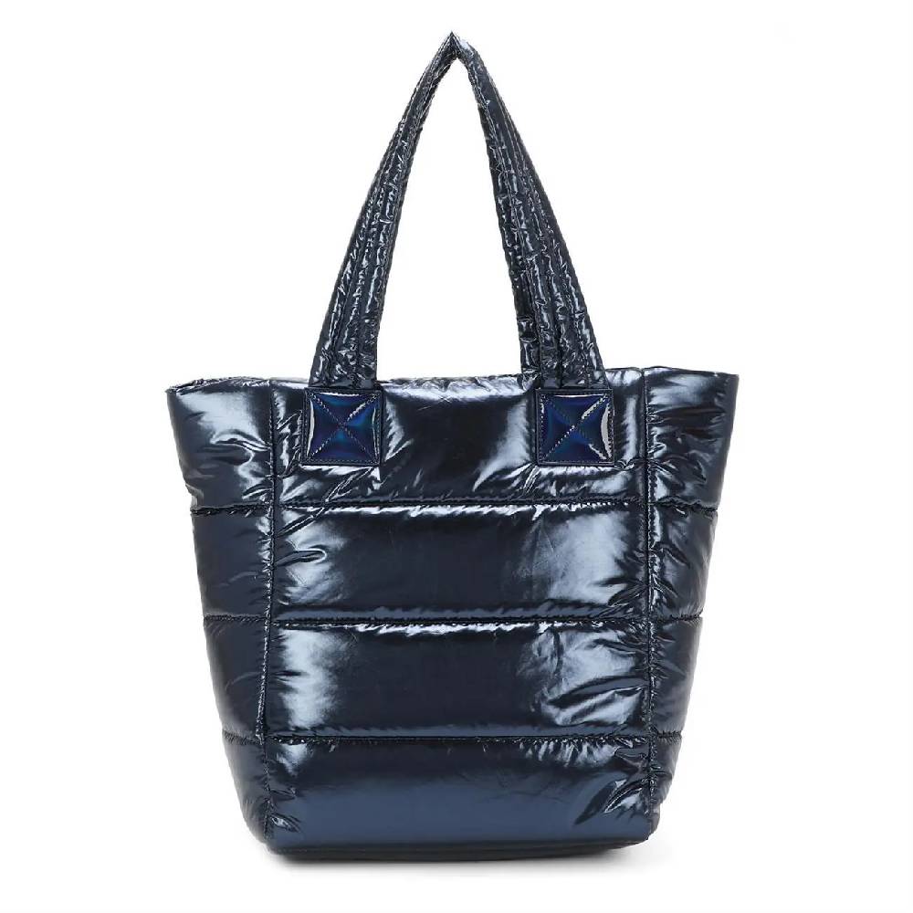 OBC ITALYSHOP24 XXL Damen Tasche Nylontasche Shopper Reisetasche Handtasche Schultertasche Umhängetasche Beuteltasche Weekender Shopping Bag Reisetasche Tiefpreis