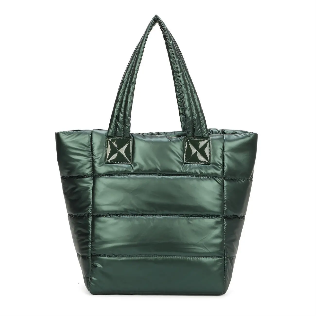 OBC ITALYSHOP24 XXL Damen Tasche Nylontasche Shopper Reisetasche Handtasche Schultertasche Umhängetasche Beuteltasche Weekender Shopping Bag Reisetasche Tiefpreis
