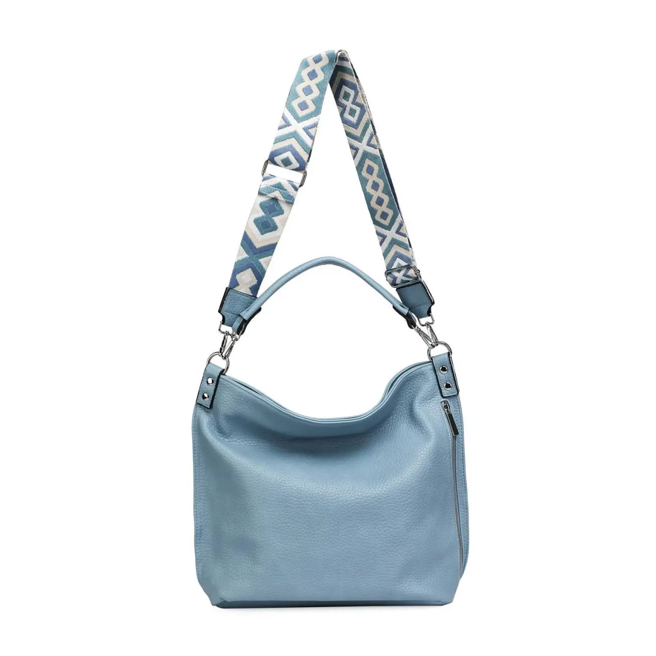 OBC XXL Damen Tasche mit 2 Gürtel Shopper Schultertasche Umhängetasche Hobo Bag Reisetasche Handtasche für Schule Freizeit Beuteltasche Urlaub Weekender Leder Optik Super Sparpreis