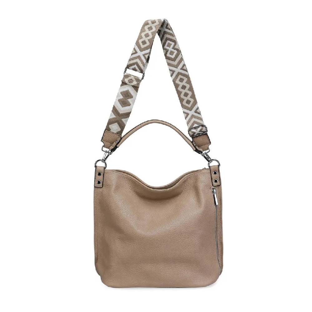 OBC XXL Damen Tasche mit 2 Gürtel Shopper Schultertasche Umhängetasche Hobo Bag Reisetasche Handtasche für Schule Freizeit Beuteltasche Urlaub Weekender Leder Optik Super Sparpreis
