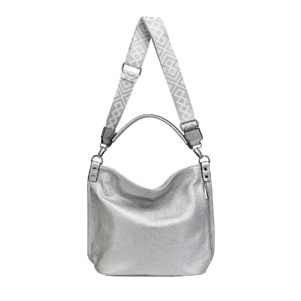 OBC XXL Damen Tasche mit 2 Gürtel Shopper Schultertasche Umhängetasche Hobo Bag Reisetasche Handtasche für Schule Freizeit Beuteltasche Urlaub Weekender Leder Optik Super Sparpreis
