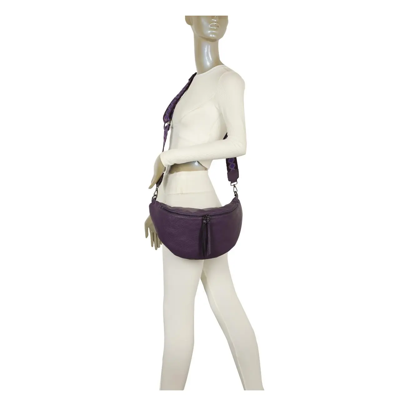 Damen Tasche Crossbody Schultertasche Gürteltasche Brusttasche Hüfttasche Bauchtasche Umhängetasche Cross-Over Bodybag Handytasche Geldtasche Kosmetiktasche Leder Optik Wochenangebot