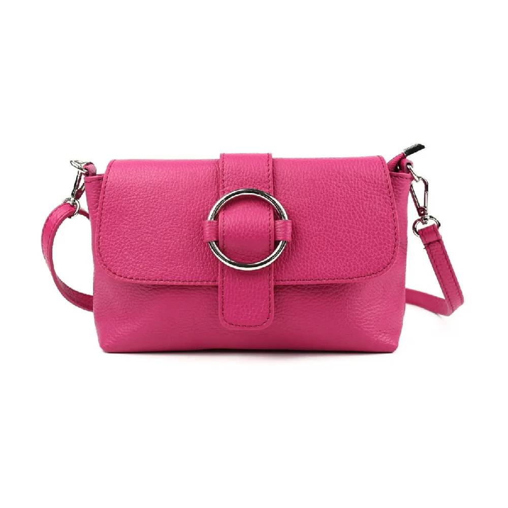 MADE in ITALY Damen LEDER TASCHE Umhängetasche Cross Over Body Messenger Bag Echtleder Ledertasche Schultertasche Brusttasche Hüfttasche Gürteltasche Clutch Abendtasche Letzte 3 Tage