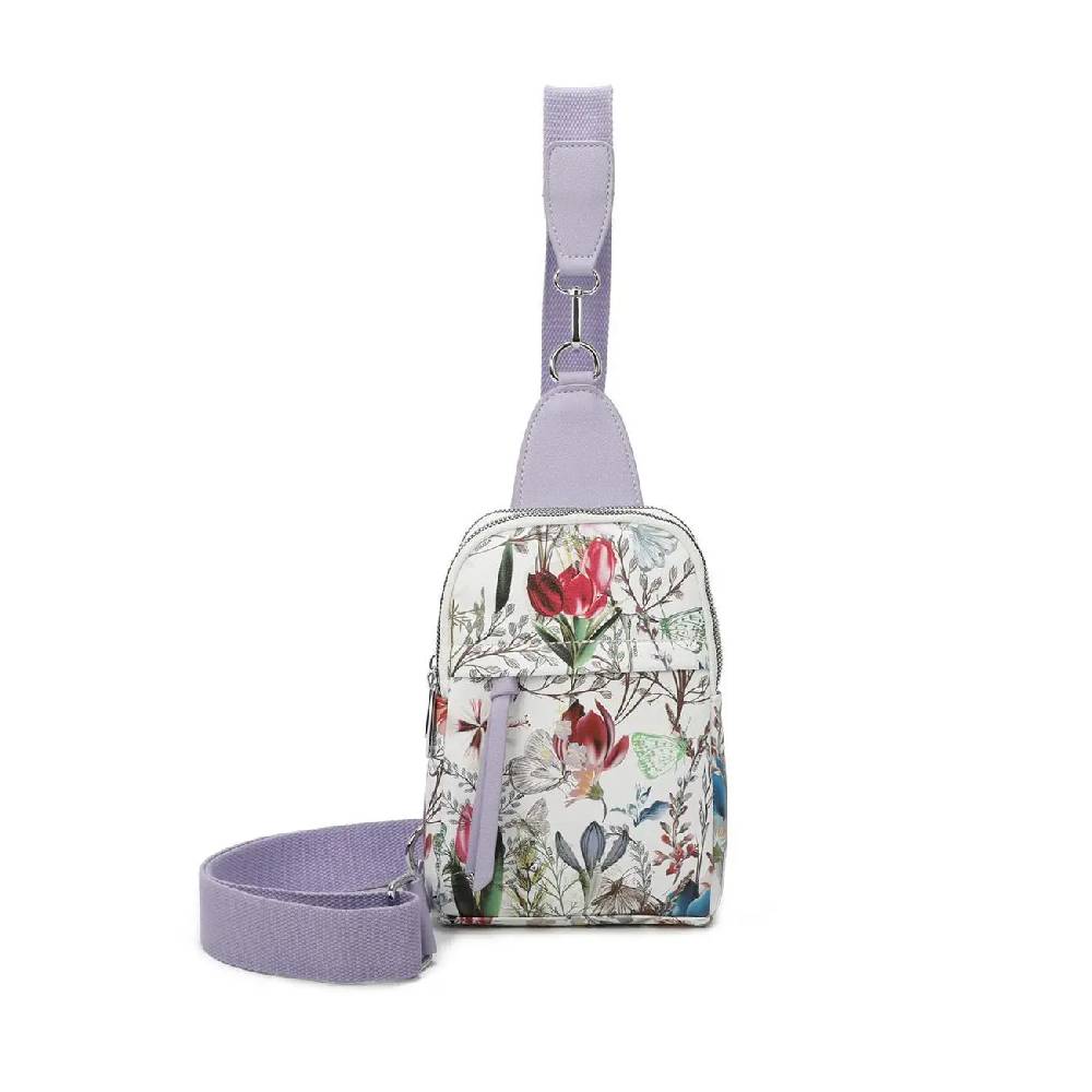 OBC Damen Blumen Bodybag Sling Tasche Rucksack Gürteltasche Crossbag Crossover Schultertasche Crossbody Brusttasche Smartphone-Umhängetasche Bis zu 60% Rabatt