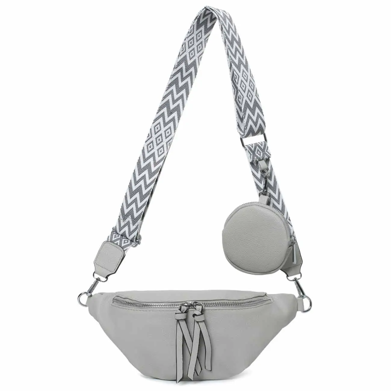 OBC Damen Tasche Brusttasche Crossbody Umhängetasche Handytasche Hüfttasche Cross-Over Bodybag Schultertasche Bauchtasche Gürteltasche Messenger-Tasche Leder Optik Discount Store für neue Produkte
