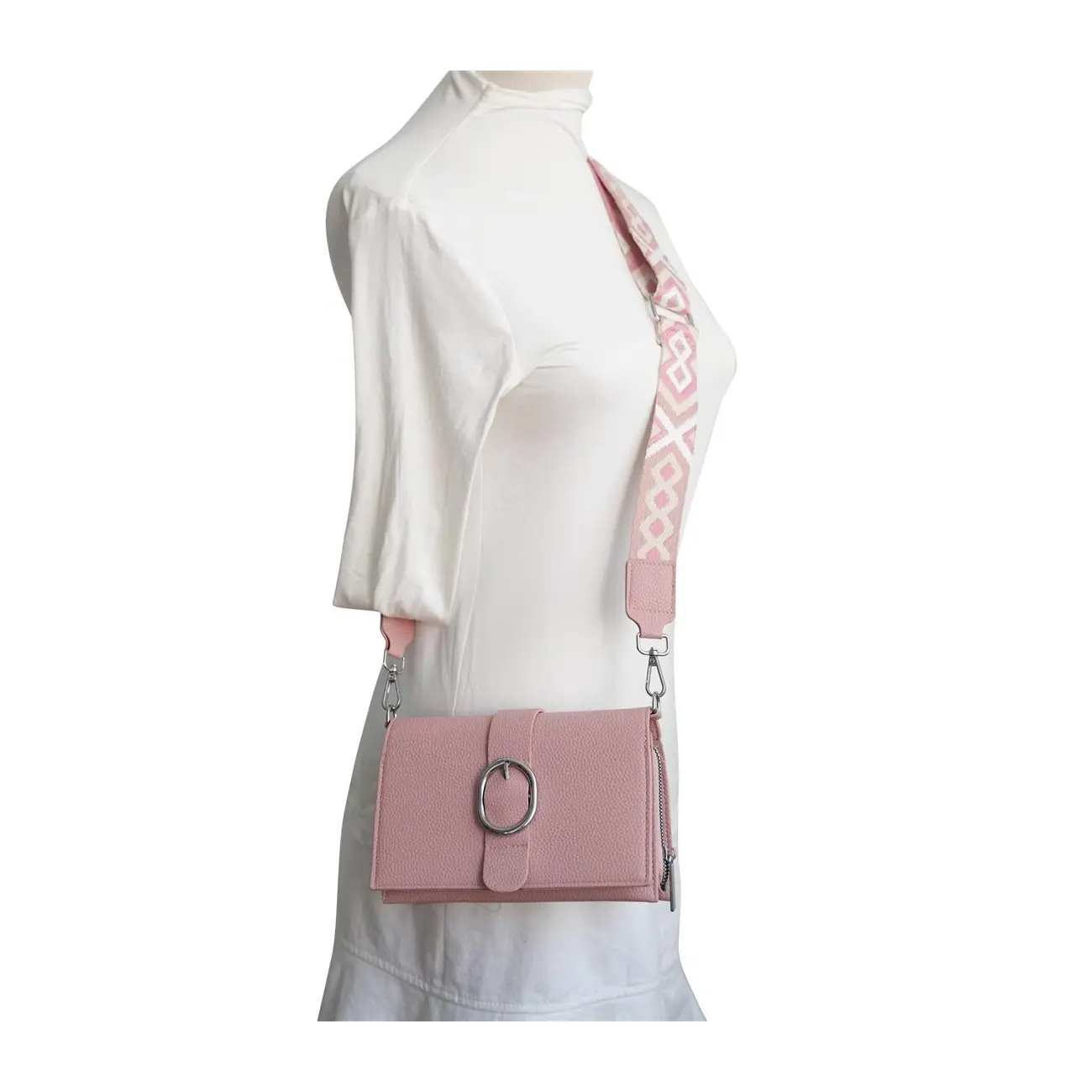 OBC DAMEN TASCHE Cross Over Body Bag Brusttasche Umhängetasche Schultertasche Brieftasche Smartphone Geldbörse Geldtasche Abend Handy Clutch Kartenetui Nur noch ein Tag übrig