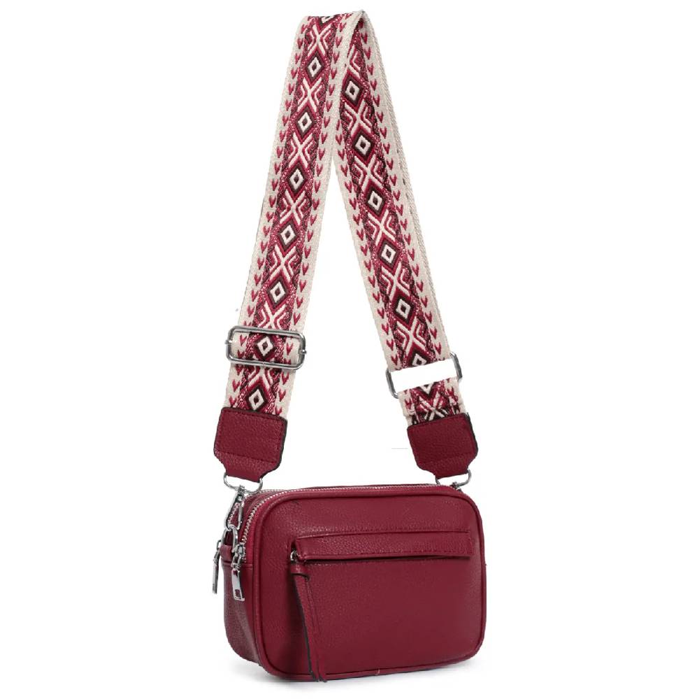 OBC Damen Tasche Crossbody Hüfttasche Brusttasche Umhängetasche Bodybag Cross Over Schultertasche Handytasche Gürteltasche Handtasche Freizeit Reise Leder Optik Super Rabatt