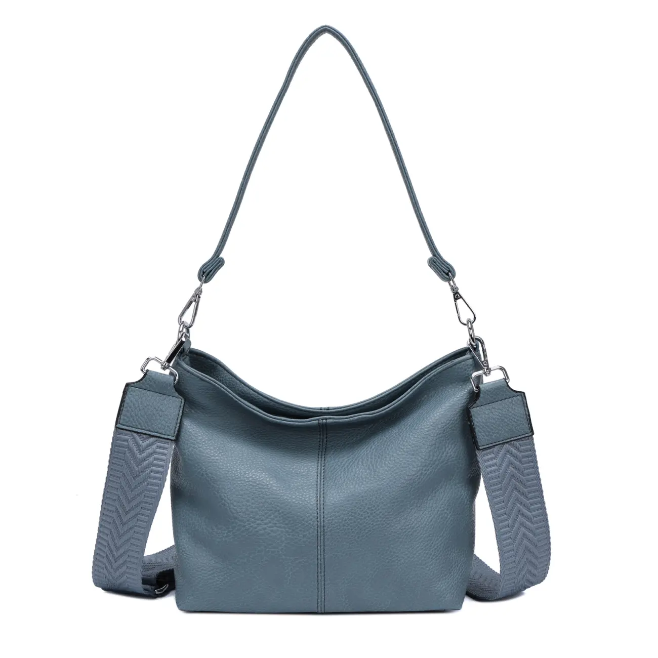 OBC Damen Tasche Shopper Brusttasche Hobo Bag Schultertasche Crossbody Umhängetasche Beuteltasche Handtasche Crossover BodyBag Leder Optik 50% Rabatt mit kostenlosem Versand