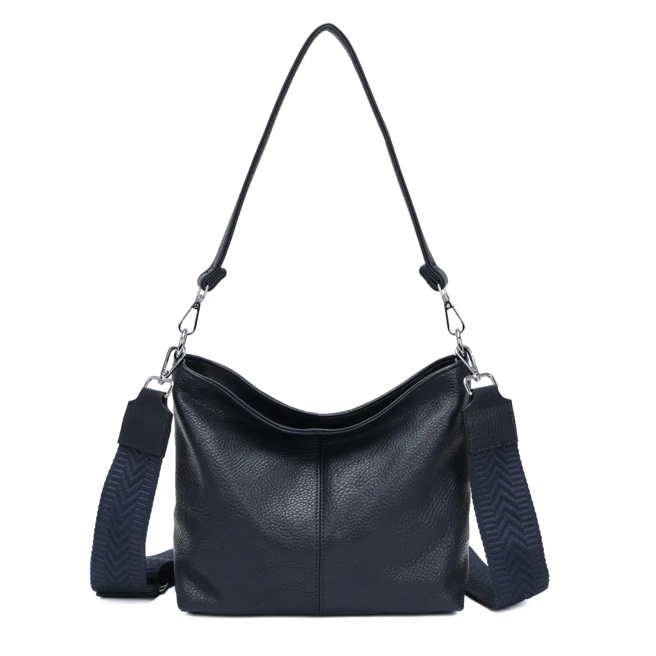 OBC Damen Tasche Shopper Brusttasche Hobo Bag Schultertasche Crossbody Umhängetasche Beuteltasche Handtasche Crossover BodyBag Leder Optik 50% Rabatt mit kostenlosem Versand
