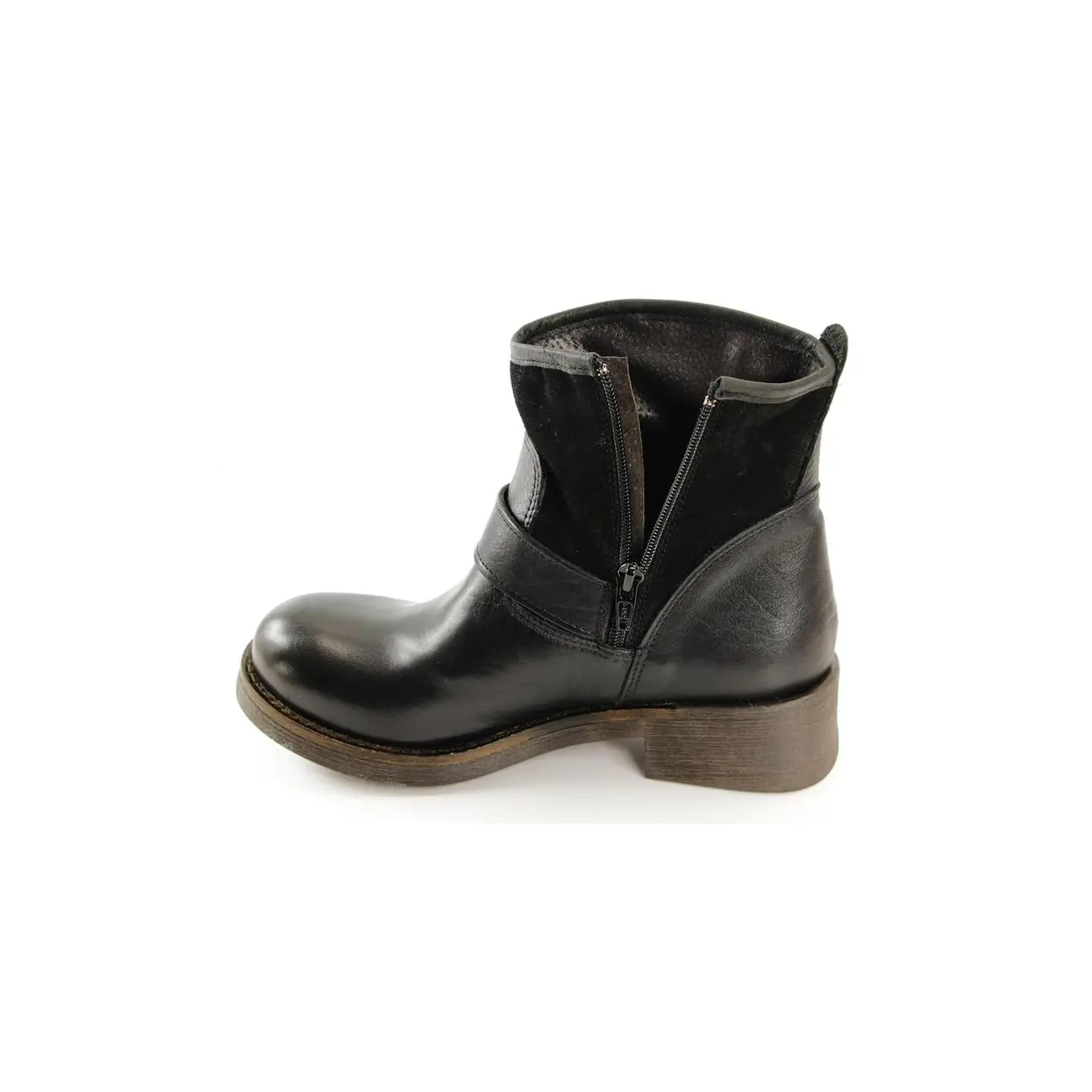 Ovye by Cristina Lucchi echt Leder Stiefel Stiefeletten Schuhe Ankle Boots Biker Rabatte dieses Monats