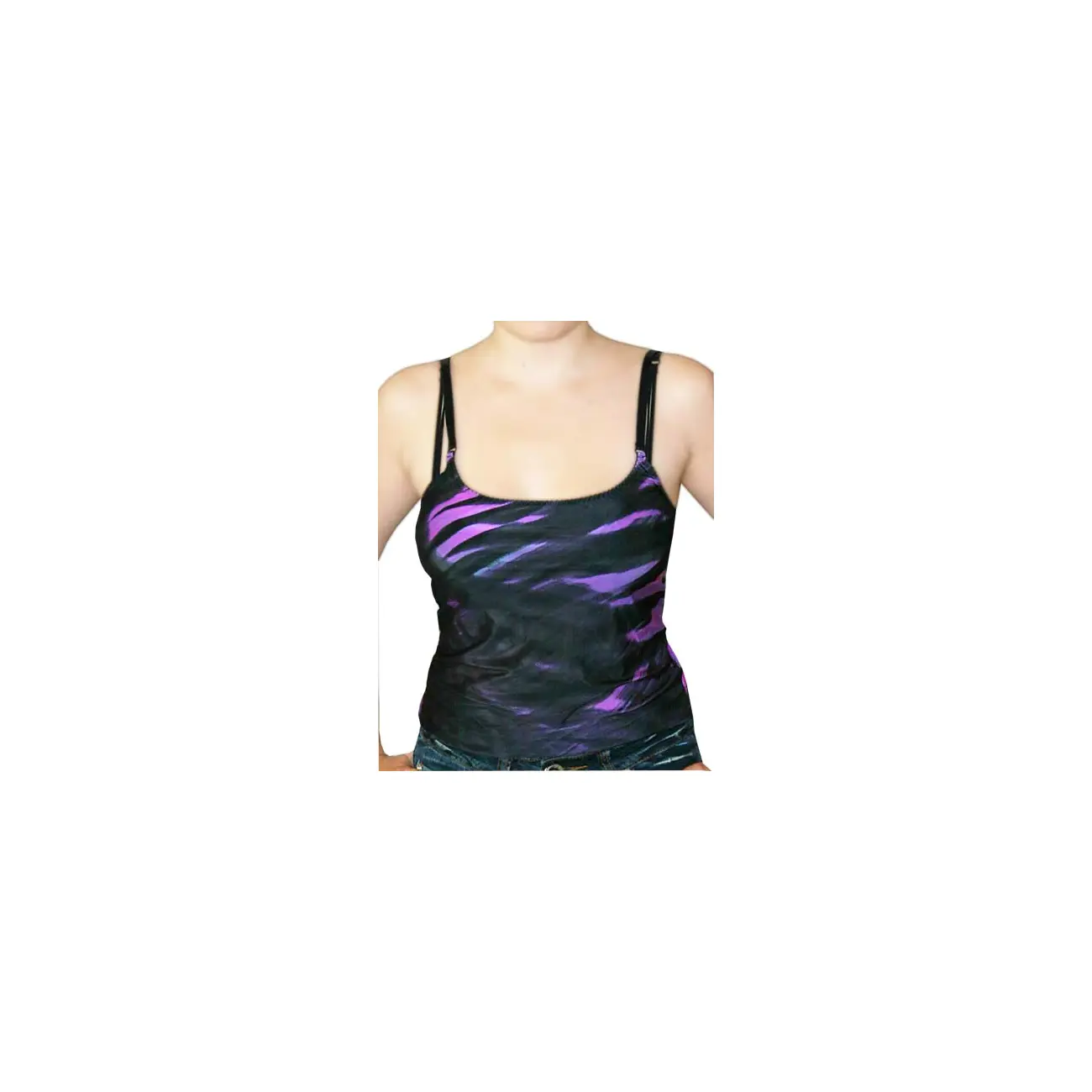 Rarität DAMEN ROBERTO CAVALLI Party Tank TOP Shirt GlaMouR Oberteil Unterhemd Spitze S/M 2025