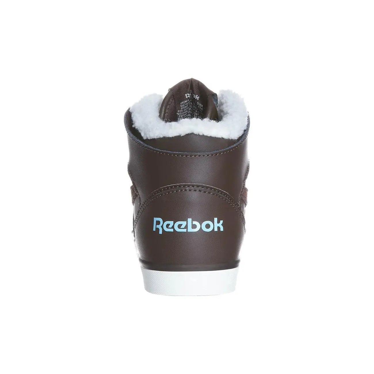 Reebok HAZELBORO M Braun Classic High-Top Leder Damen High Sneaker Winter Schuhe warm gefüttert Auslauf