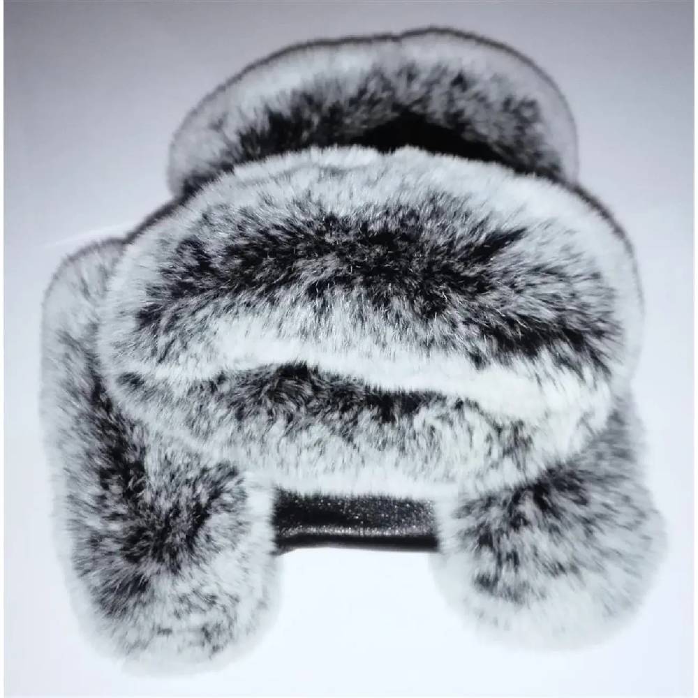 OBC DAMEN warme Handschuhe echt LEDER echt FELL Kaninfell Kaninchen Winter & Herbst Winterhandschuhe flauschig schwarz weiß grau XL Hotsell