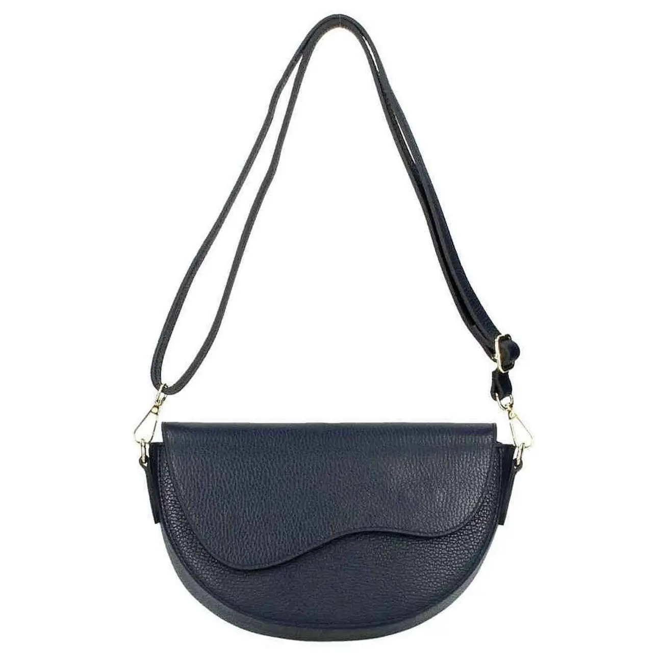 OBC MADE IN ITALY DAMEN LEDER TASCHE Saddle Bag Satteltasche Schultertasche Ledertasche Umhängetasche Brusttasche Cross Over Body Meist gekauft