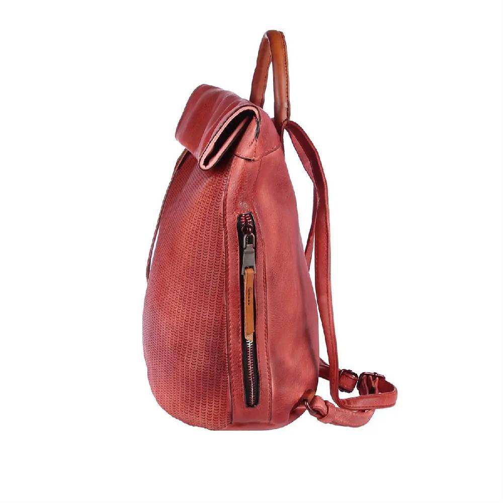 OBC DAMEN LEDER RUCKSACK TASCHE Cityrucksack USED LOOK Schultertasche Handtasche Shopper Blogger Backpack Daypack Günstig kaufen