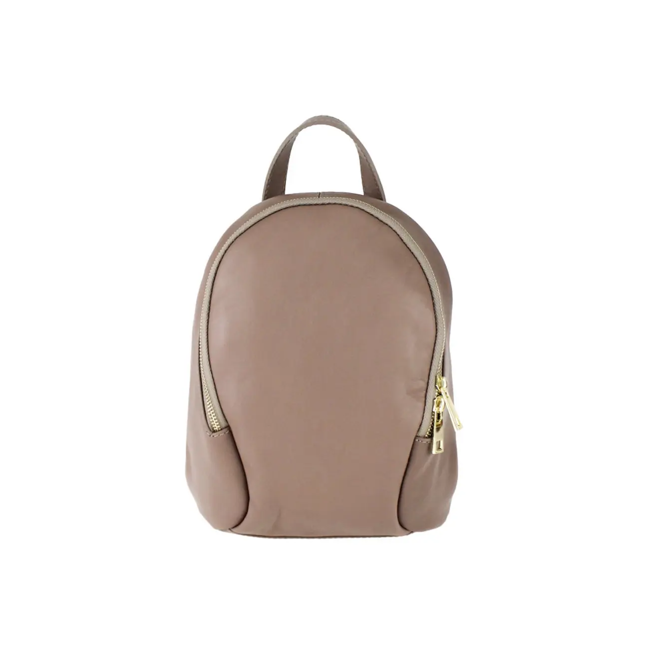 Made in Italy DAMEN echt LEDER RUCKSACK Schultertasche Daypack Cityrucksack Ledertasche Stadtrucksack Tasche BackPack Handtasche Preisnachlass