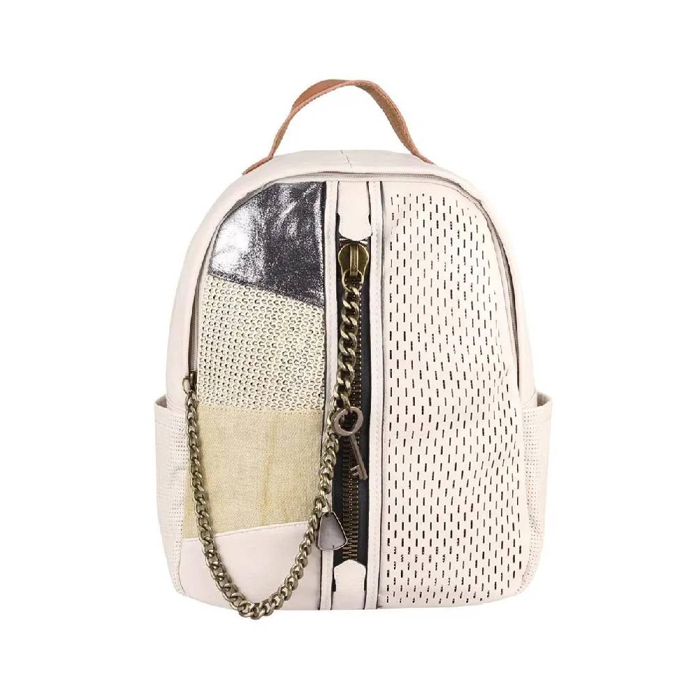 DAMEN RUCKSACK TASCHE Cityrucksack Stadtrucksack Metallic Backpack Schultertasche Handtasche Umhängetasche Shopper Ketten Daypack Lederrucksack Black Friday