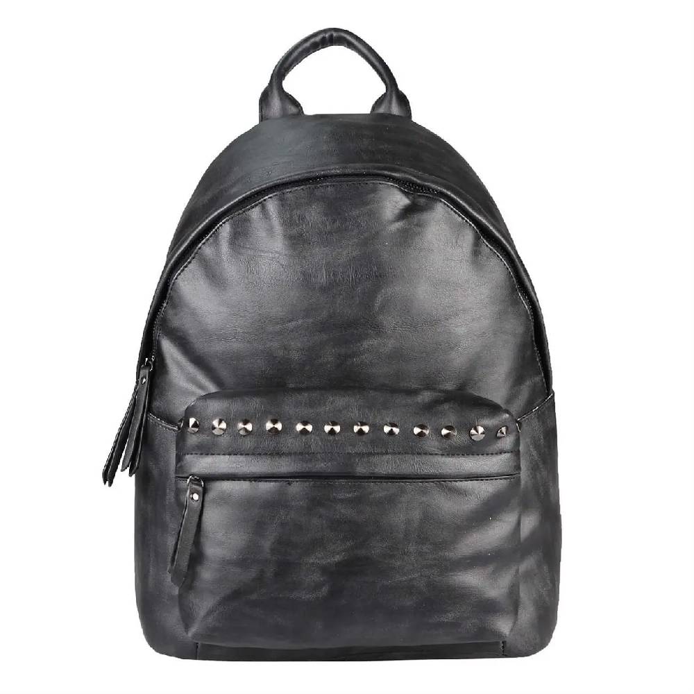 DAMEN RUCKSACK TASCHE Cityrucksack Stadtrucksack Nieten Backpack Schultertasche Handtasche Umhängetasche Shopper Daypack Freizeit Urlaub Cyber Monday
