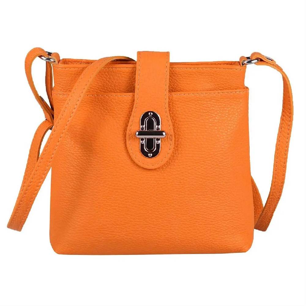 MADE IN ITALY LEDER TASCHE Schultertasche CrossOver Umhängetasche Crossbody Henkeltasche Damentasche Muttertagsangebot