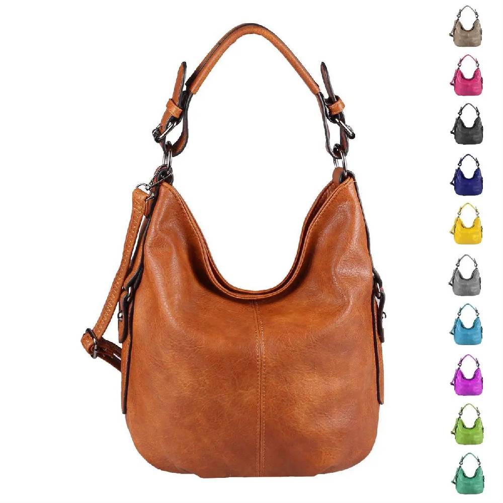 OBC DAMEN TASCHE SHOPPER Hobo-Bag Henkeltasche Schultertasche Umhängetasche Handtasche CrossOver CrossBag Damentasche Reisetasche Beuteltasche Vatertagsangebot