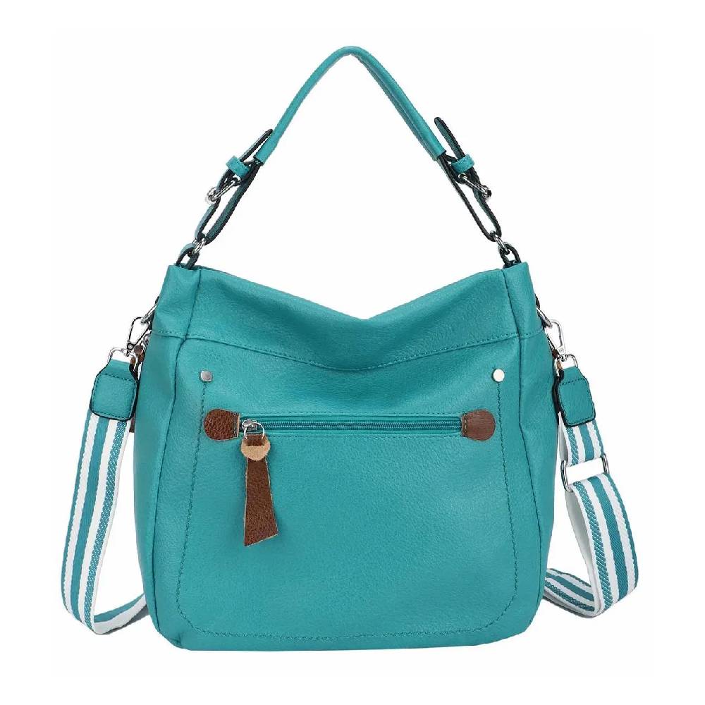 OBC DAMEN TASCHE SHOPPER Hobo-Bag Schultertasche Umhängetasche Handtasche CrossOver Reisetasche Beuteltasche Leder Optik Top Angebot