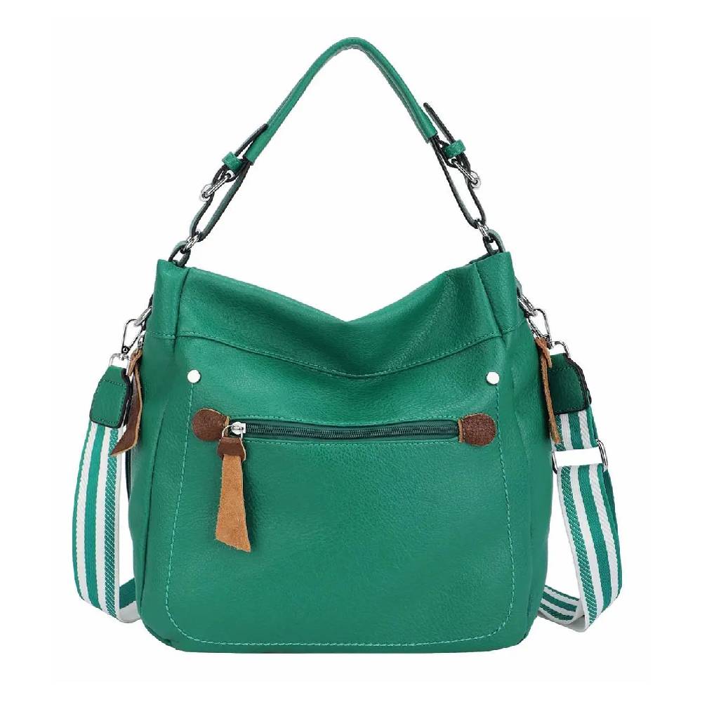 OBC DAMEN TASCHE SHOPPER Hobo-Bag Schultertasche Umhängetasche Handtasche CrossOver Reisetasche Beuteltasche Leder Optik Top Angebot
