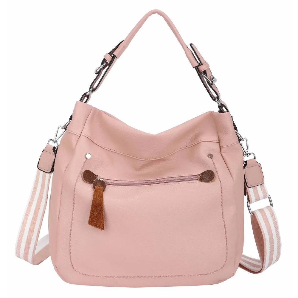 OBC DAMEN TASCHE SHOPPER Hobo-Bag Schultertasche Umhängetasche Handtasche CrossOver Reisetasche Beuteltasche Leder Optik Top Angebot
