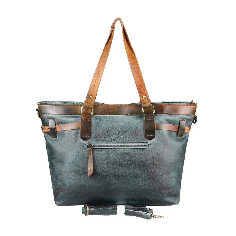 DAMEN TASCHE DIN-A4 Shopper Tote Bag Henkeltasche Handtasche Leder Optik Umhängetasche Schultertasche Beuteltasche Nietentasche Neueste Mode