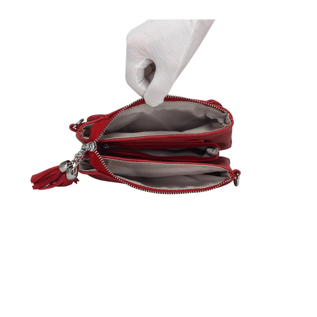 OBC DAMEN 3xFach TASCHE kleine Clutch HANDTASCHE Geflochten Schultertasche Umhängetasche Handytasche Cross-Over Handgelenktasche Blitzangebot
