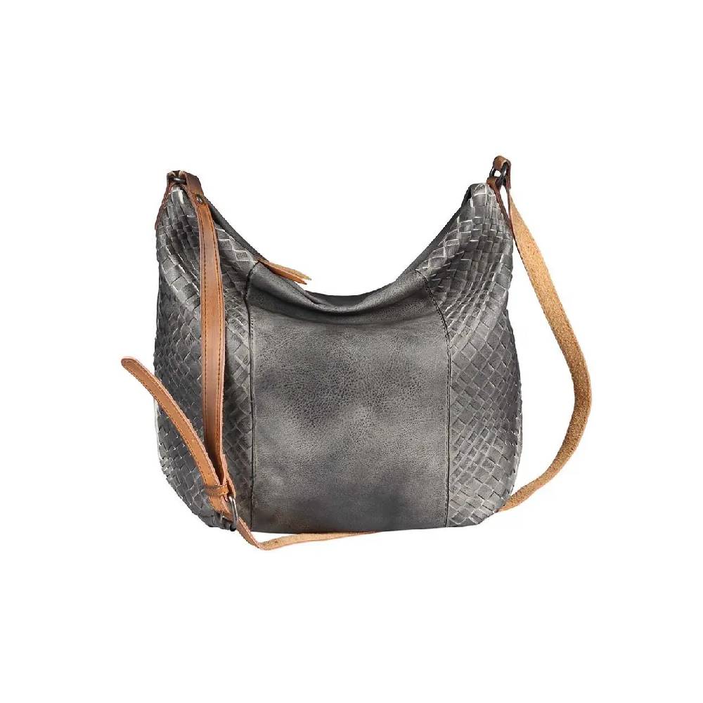 OBC DAMEN TASCHE SHOPPER Flechtoptik Ledertasche Hobo Bag Schultertasche Umhängetasche CrossOver CROSSBODY Henkeltasche Beuteltasche Räumungsverkauf