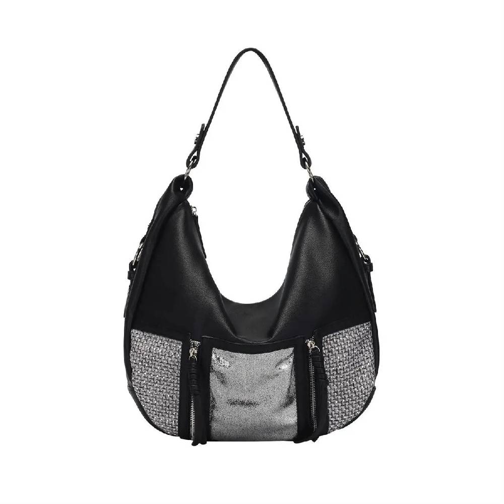 OBC DAMEN SHOPPER TASCHE HANDTASCHE Henkeltasche Schultertasche Umhängetasche Hobo-Bag Beuteltasche Cross-Over Reisetasche VIP-Rabatte
