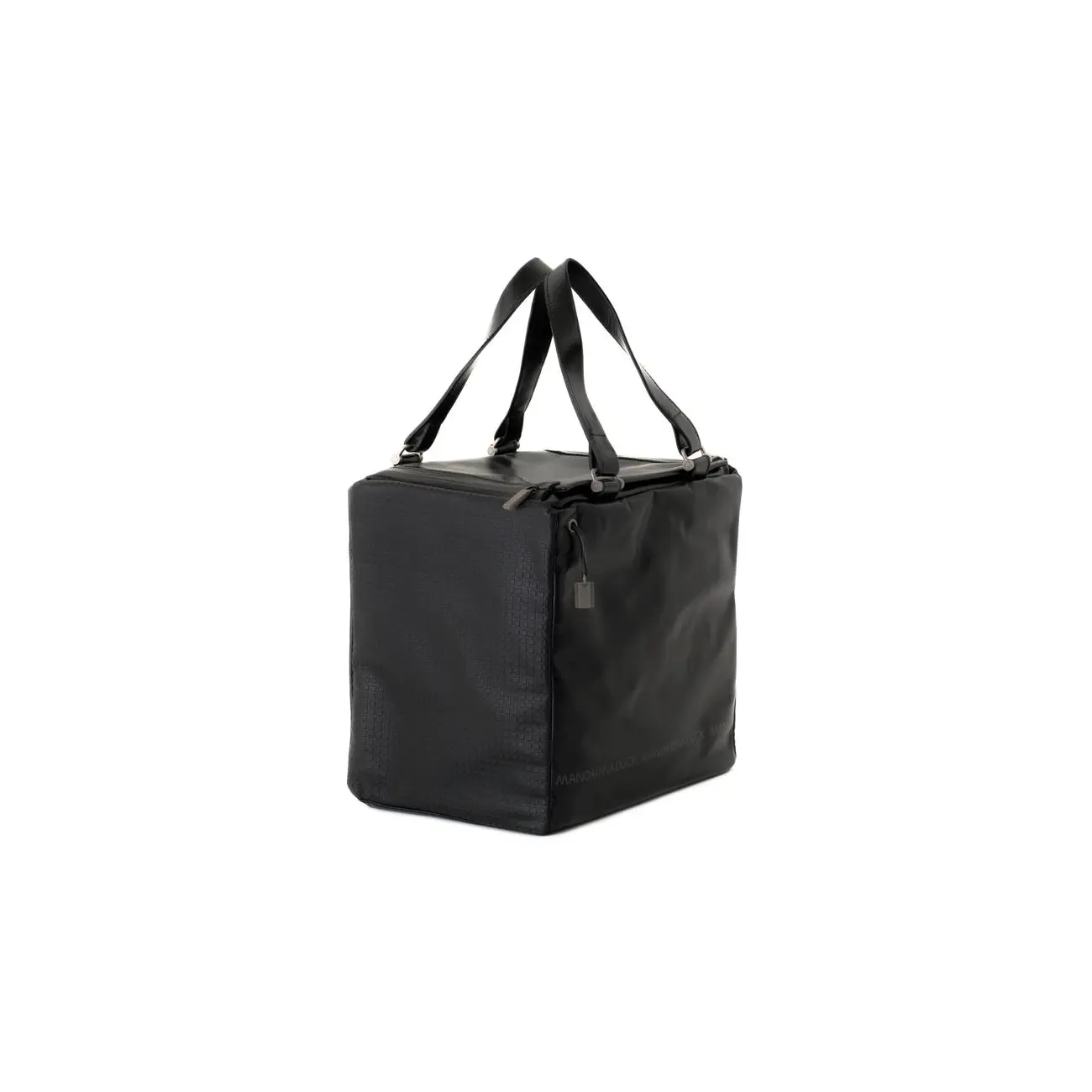 Mandarina Duck Desire Pelle Pferdeleder Koffer Handtasche Sporttasche Henkeltasche Reisetasche Tasche Bag Schwarz 30x29x22 cm (BxHxT) Super Sparpreis