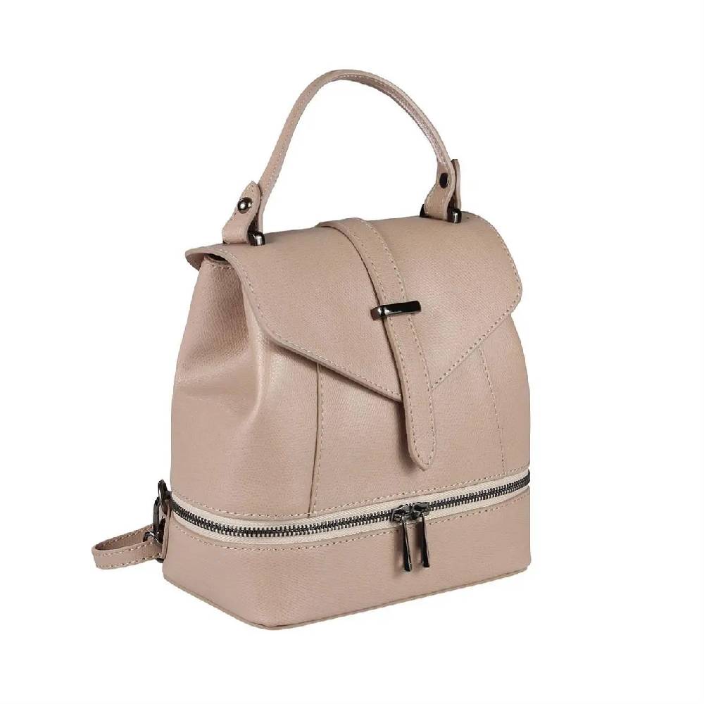 OBC MADE IN ITALY 2in1 DAMEN Echt LEDER TASCHE RUCKSACK Schultertasche Handtasche Umhängetasche Ledertasche Lederrucksack CrossOver Daypack Backpack JETZT KAUFEN