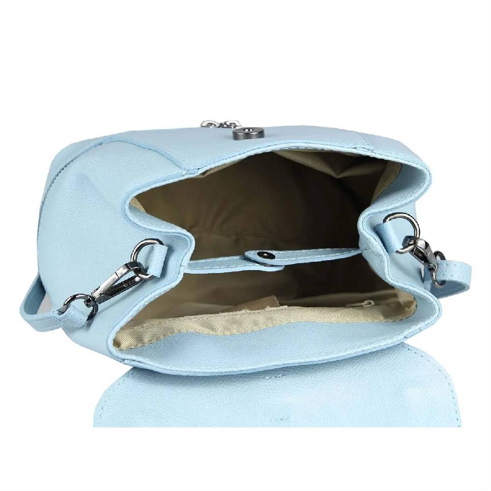 OBC MADE IN ITALY 2in1 DAMEN Echt LEDER TASCHE RUCKSACK Schultertasche Handtasche Umhängetasche Ledertasche Lederrucksack CrossOver Daypack Backpack JETZT KAUFEN